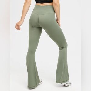 Aerie OFFLINE crossover flare leggings